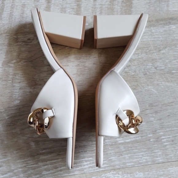 Madden Girl Golden-C Block Heel Slip On Sandals - Picture 5 of 10